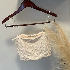 Zara sweater tank